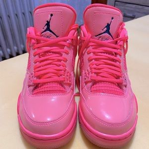 pink jordan 4